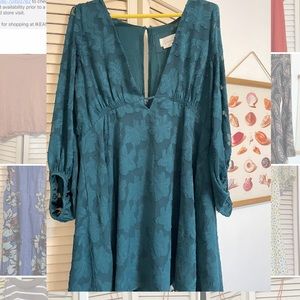 Worn once sheer burnout pattern